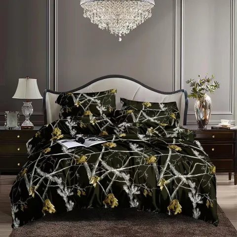 Flowery bedsheet